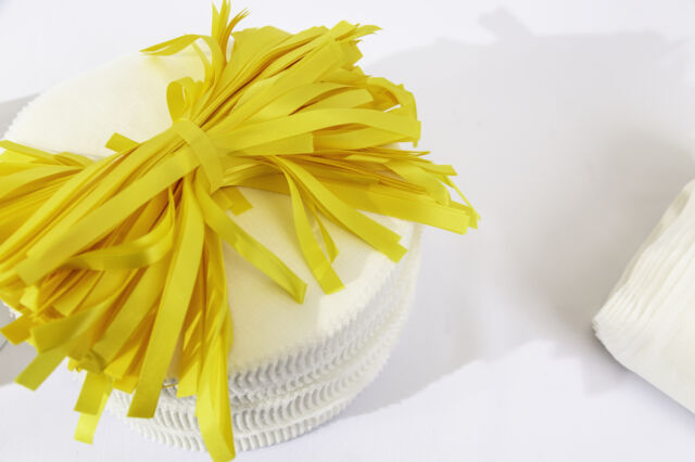 Bleached Cotton Lemon Wraps