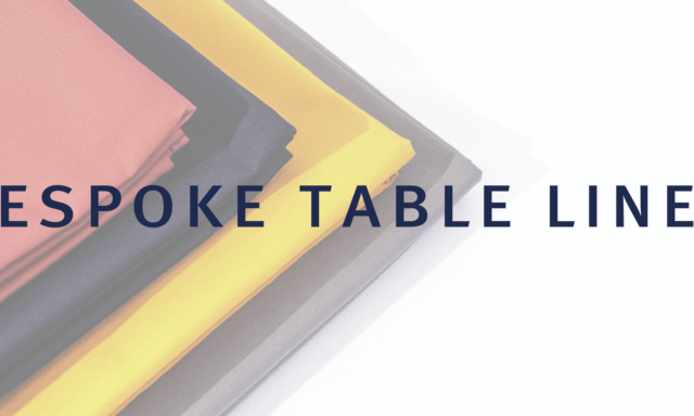 Bespoke Table Linen, Made Sustainably in the UK